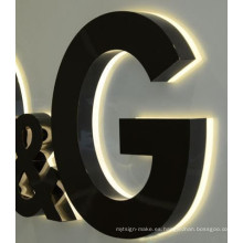 Impermeable brillo al aire libre LED Channel Letter Company Logotipo